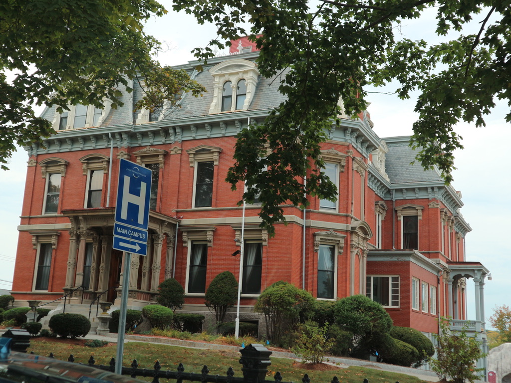 Outside view of the Frederick Fanning Ayer House